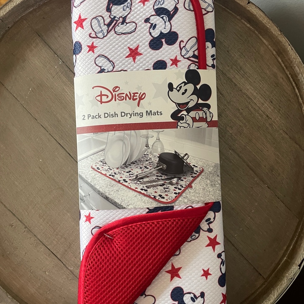 Disney Red and White Mickey Mouse Kitchen Towel - Picture 3 of 3